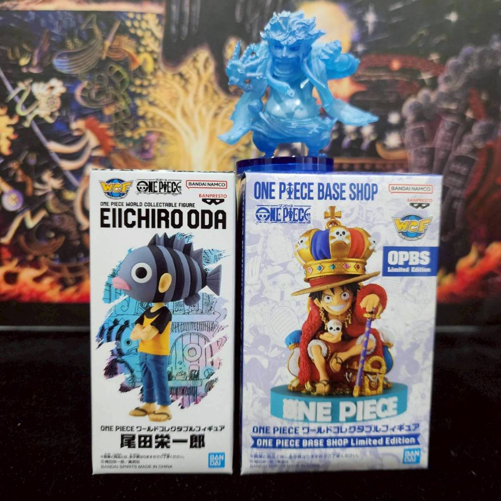 ♾️พร้อมส่ง👑 WCF One Piece Limited Edition – Eiichiro Oda / OPBS Luffy มือ1 JP 🇯🇵✨