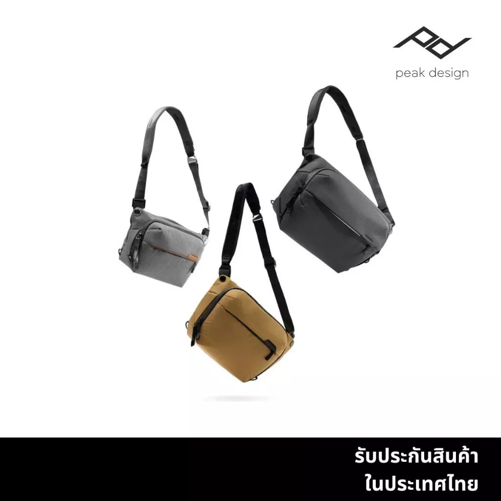 Peak Design Everyday Sling V2 กระเป๋าสะพายข้างทรงสลิง เบา คล่องตัวสุดๆ