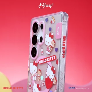 [For iPhone MS & Samsung Hello Kitty] Hello Kitty Collection เคสสำหรับไอโฟน และเคสS23 S24 S25 S26 Ultra ฟรีสายห้อย คิตตี