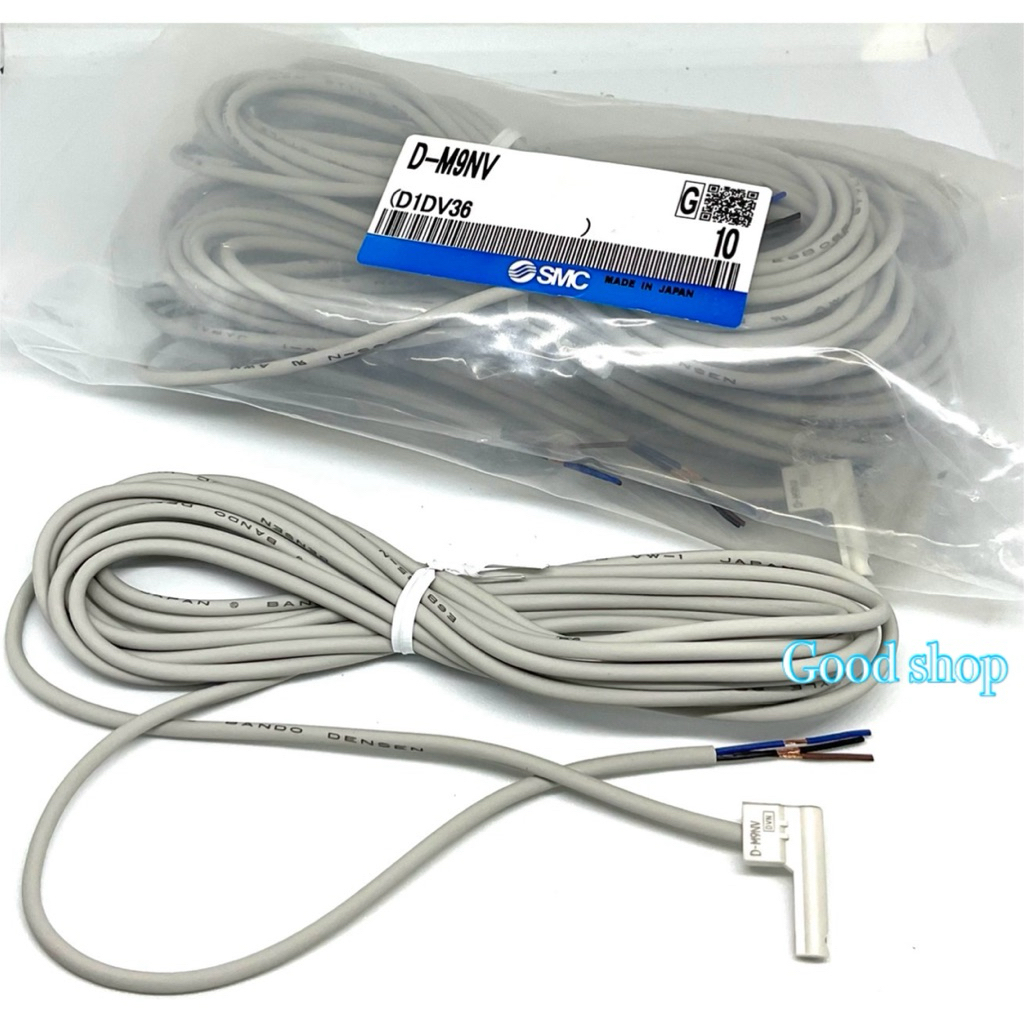 D-M9NV SMC Sensor เซ็นเซอร์แม่เหล็ก 3สาย SMC D-M9NV เซ็นเซอร์ auto-switch, 3-wire npn type, AUTO-SWI