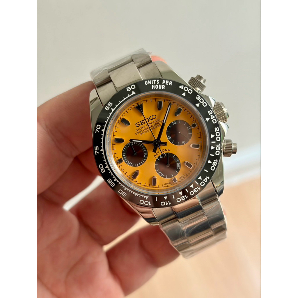 Seiko Daytona Midnight Light VK63 Chronograph