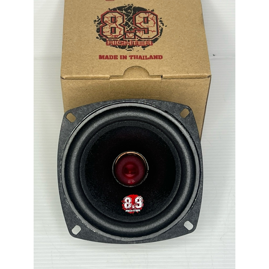 เสียงกลาง4นิ้ว แบรน8.9richter 4โอม100วัต แม่เหล็ก2ชั้น