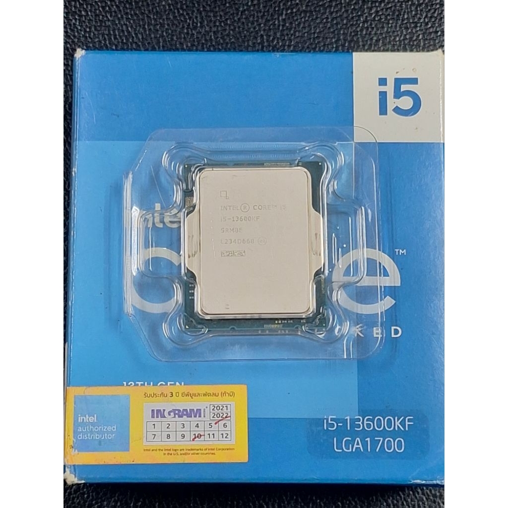 CPU มือ✌️INTEL CORE I5-13600KF - 14C 20T 2.6-5.1GHz (INTEL SOCKET 1700)สภาพดี ประกันยาว