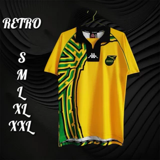 Retroเสื้อกีฬาฟุตบอลย้อนยุคมีลายฤดูกาลผ้าดีใส่สบาย