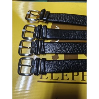 เข็มขัดหนังช่องซิปขนาด35มมหัวซิ้งค์แบรนด์Elephant