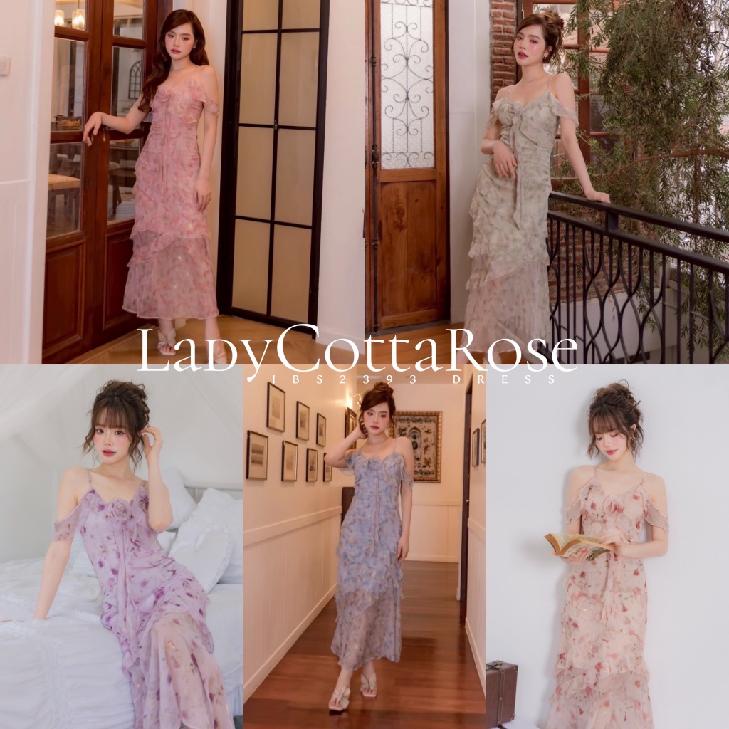 #JBS2393 Lady CottaRose Dress Joobs.studio