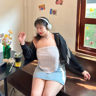 เสื้อคลุมแขนค้างคาว🦇 (ผ้าไหมพรม) เสื้อคลุมสาวอวบอ้วน | Geebeety