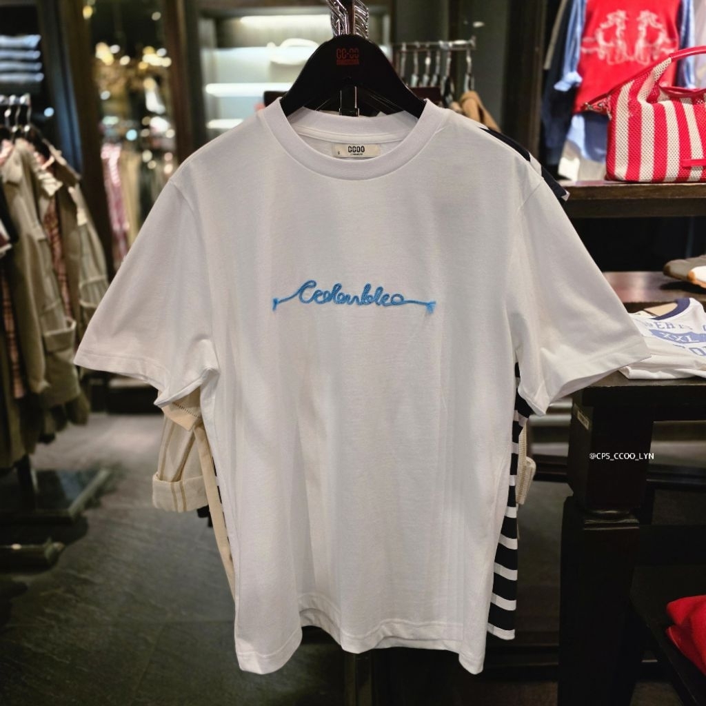 🛍 เสื้อยืด CC DOUBLE O CCOO ผู้ชาย คอลใหม่ล่าสุด ของแท้💯% จัดส่งพร้อมถุงShop