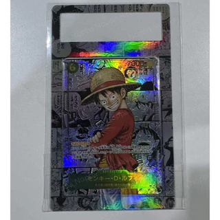 (อ่านเงื่อนไข/รายละเอียดก่อนซื้อ)FullArt: มังงะลูฟี่ Luffy Manga OP13-118 (เฉพาะภาพไม่รวมเคส)