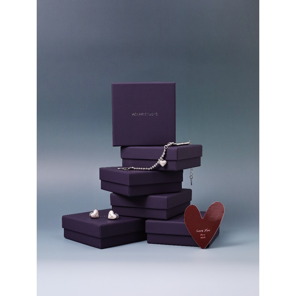 [MN Heart Edition] ต่างหู สร้อยข้อมือ ดีเทลหัวใจดีไซน์มินิมอล พร้อมโลโก้ MN เล็กๆ เรียบหรูแบบไม่ตะโกน ใส่ได้ทุกวัน ได้ลุ ราคา ถูกที่สุด ดีลบีเคเค แกลเลอรีภาพที่ 7
