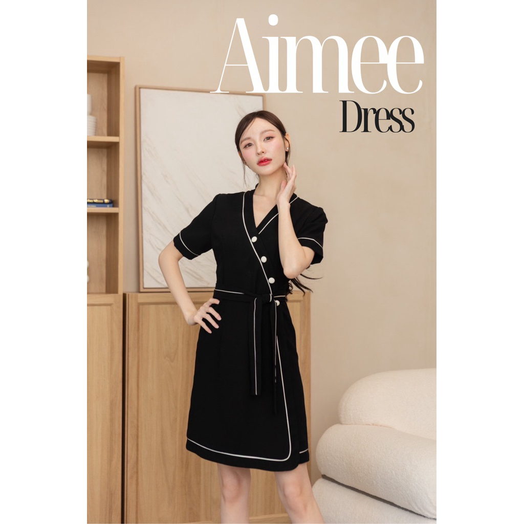Aimee Dress**งดกเคืนสินค้า**อ่านรายละเอียดสินค้าให้ครบถ้วน
