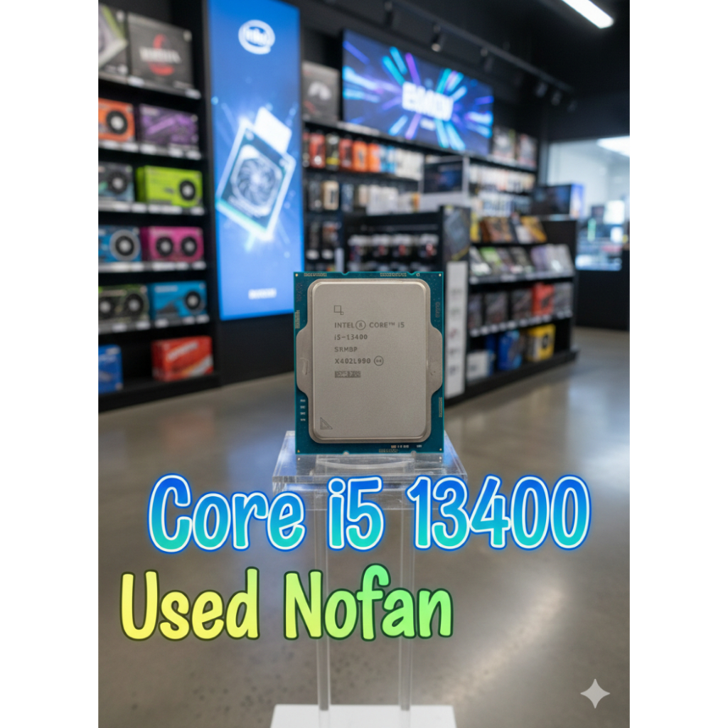 [มือสอง] Intel Core i5-13400 (Gen 13) 10 Cores / 16 Threads | CPU (No Fan)