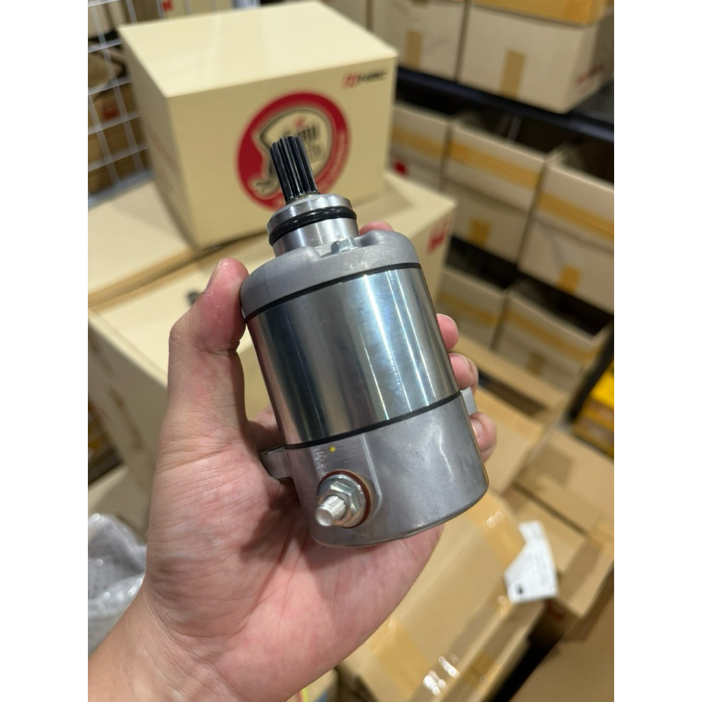 ไดร์สตาร์ทเวฟ125sri หัวเถิก/หน้าแหลม/บังลม เวฟ125iปี2012-2021 แท้เบิกศูนย์ *31200-KPW-901*