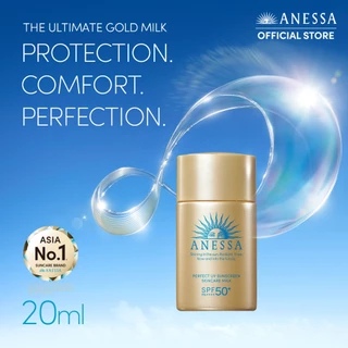 ANESSA อเนสซ่า เพอร์เฟค ยูวี ซันสกรีน สกินแคร์ มิลค์ NA SPF50+ PA++++ 20 มล.