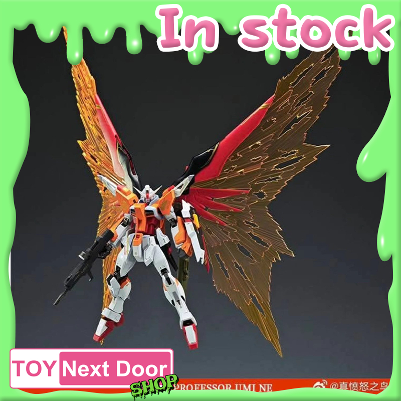 พร้อมส่ง ZAFT : 1/144 Destiny HEINE + Wing of Light ver MR Real Angry Bird Angry SHINN ASUKA