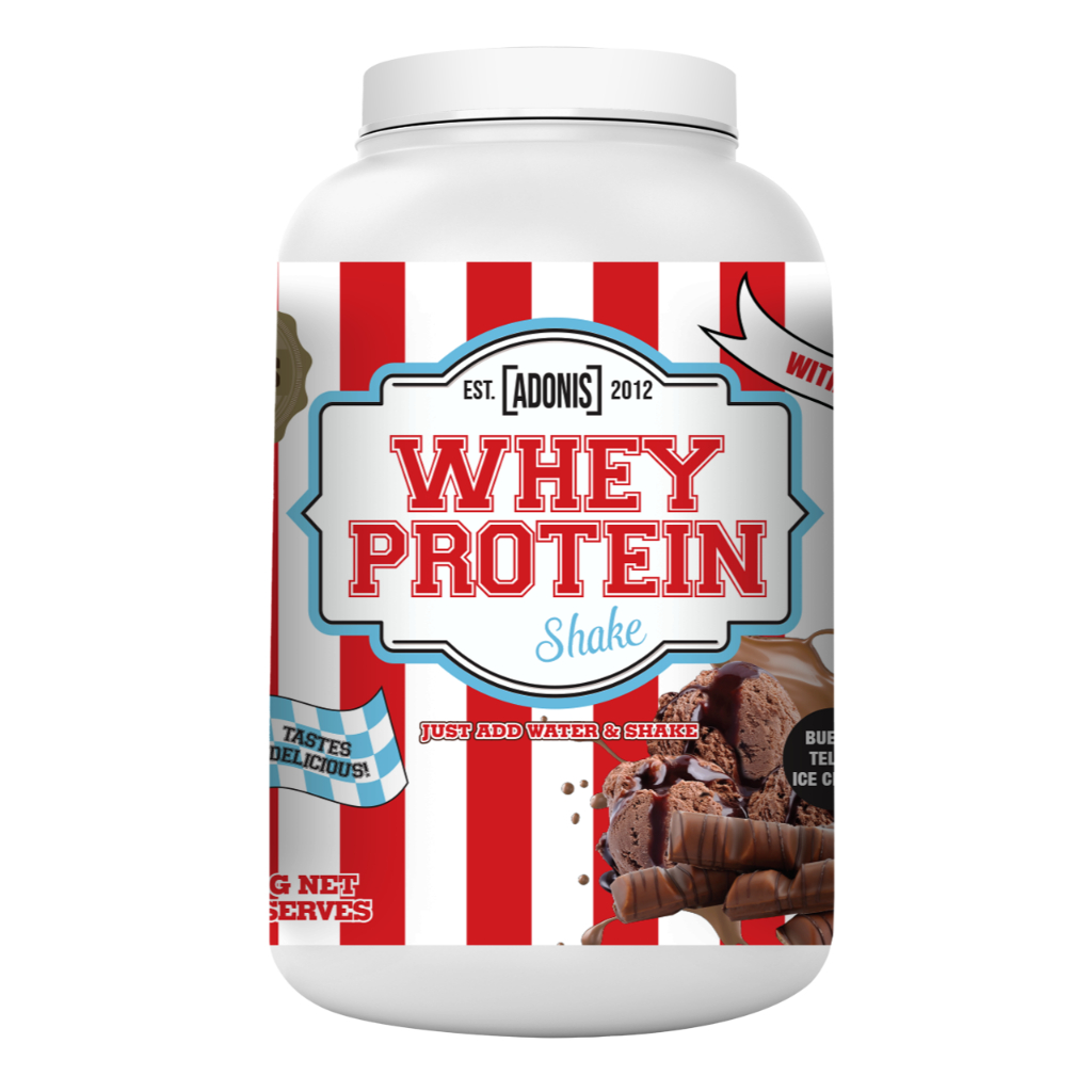 Adonis Whey Protein Shake (With Iso) 910g -เวย์โปรตีน เชค สูตรผสมเวย์โปรตีนไอโซเลต
