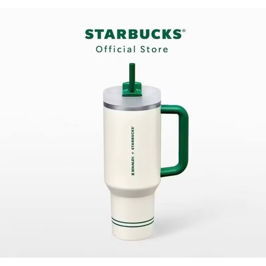 Starbucks แก้ว STANLEY สกรีน ฟรี จากshop แท้ แถมถุงผ้า