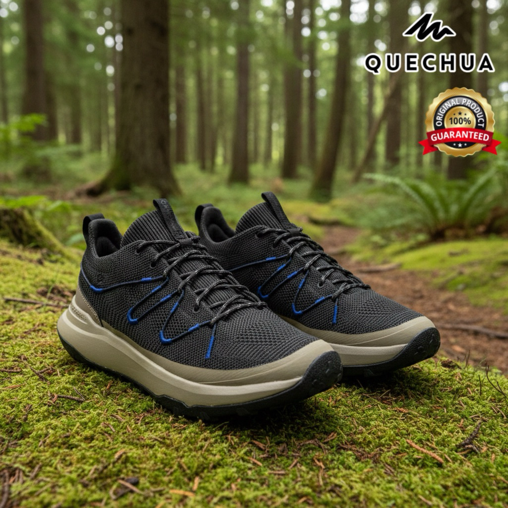 รองเท้าเดินป่าสำหรับผู้ชาย รุ่น NH500 (สีเทา) QUECHUA