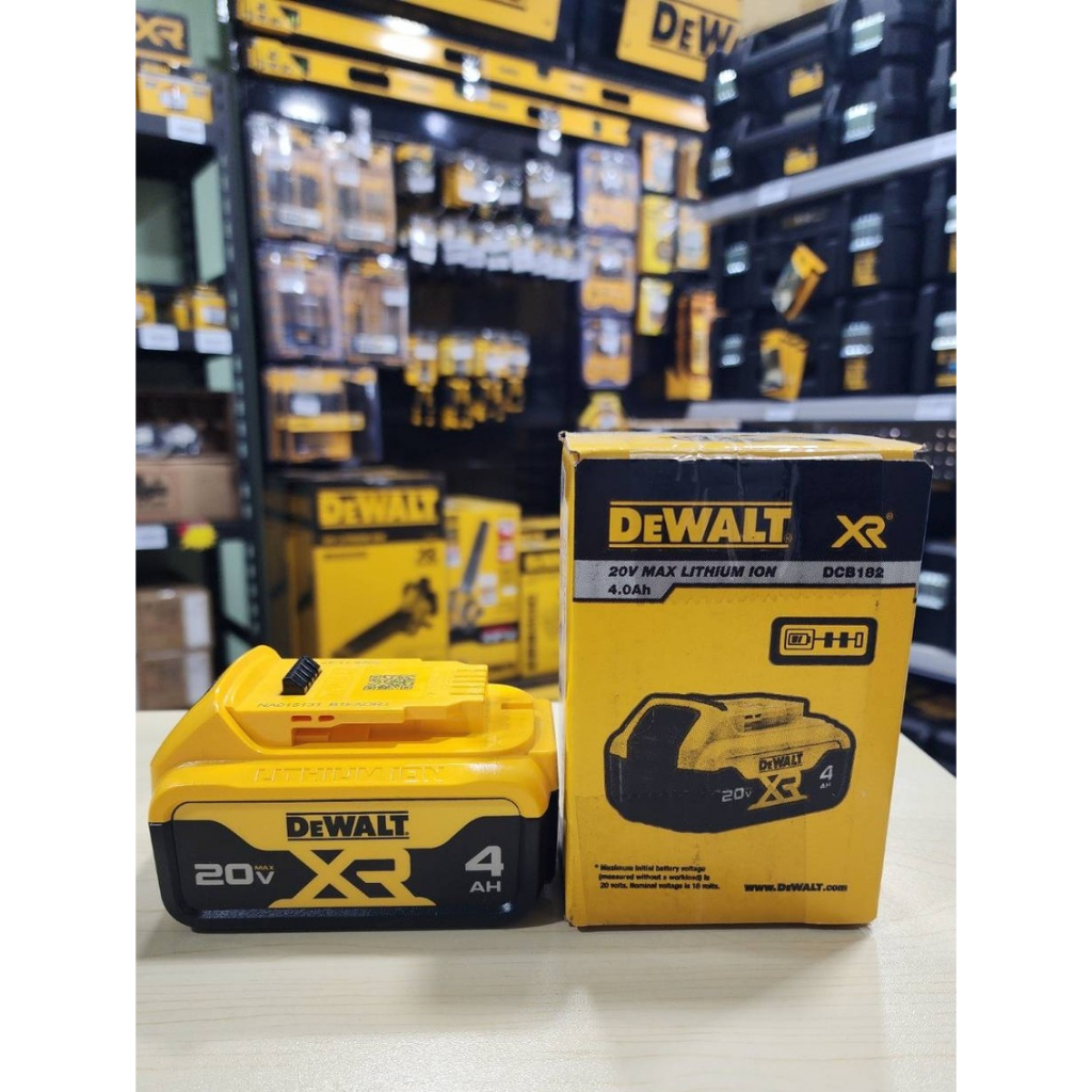 DEWALT DCB182-B1 แบตเตอรี่ 20 V MAX 4.0 แอมป์