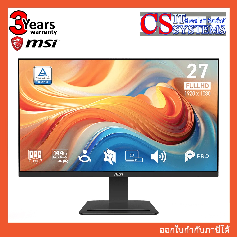 MONITOR MSI PRO MP273 E14A 27" IPS 144Hz