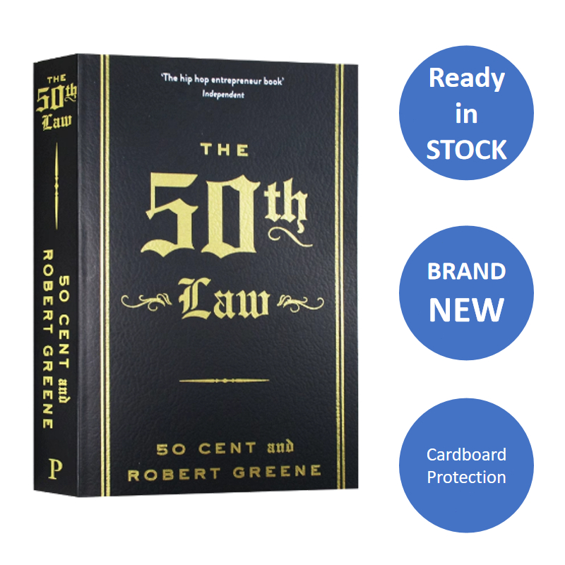 THE 50TH LAW 50 CENT AND ROBERT GREENE ENGLISH BOOK PAPERBACK