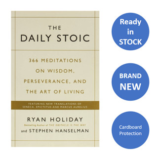 ENGLISH BOOK Daily Stoic: 366 Meditations on Wisdom, Perseve…