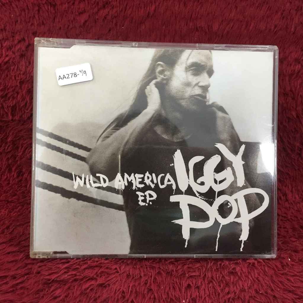 CD Iggy Pop Wild America สภาพตามรูปปก AA278-79