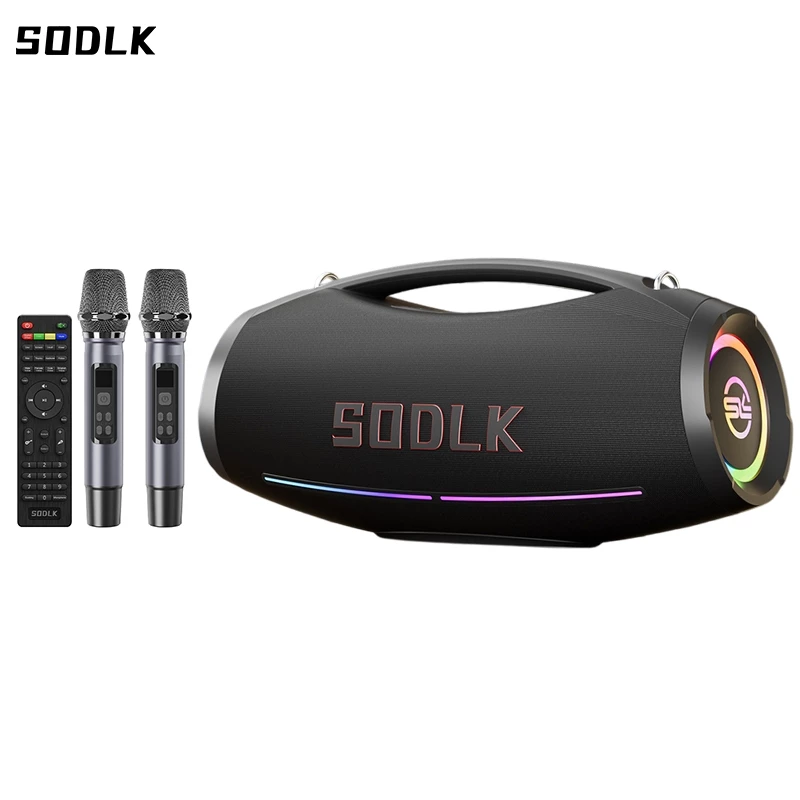 SODLK S1615PRO ลำโพงบลูทูธแบบพกพาเสียงทรงพลัง เสียงเบสลึกกว่า 500W ให้เสียง 3 ทิศทาง กับ 2 ไมโครโฟนเบสลึก
