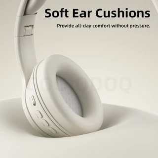 GOOJODOQ Foldable Headphones HiFi Stereo Sound Long Battery Life Multi-mode Playback