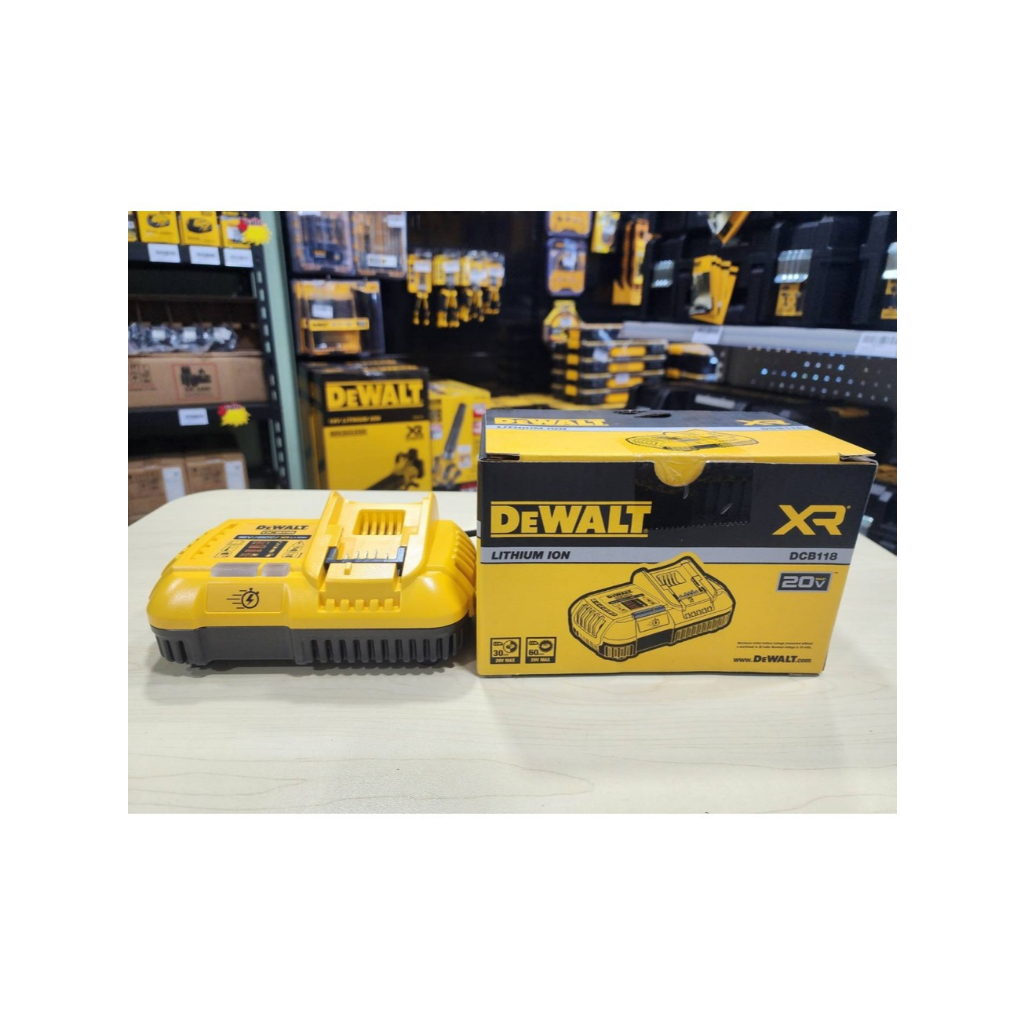 DeWALT DCB118-KR แท่นชาร์จ XR 18V/54V