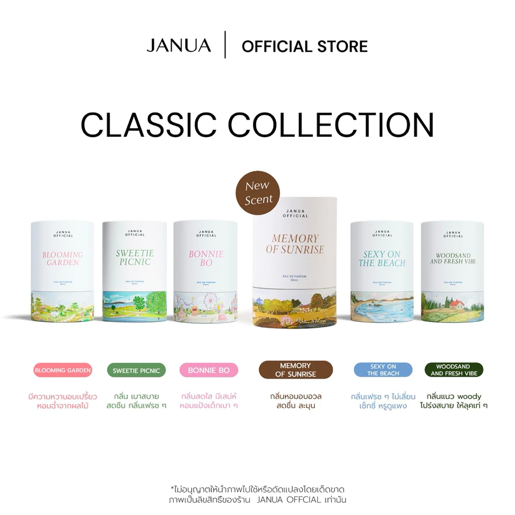 JANUA : Collection Classic ขนาด 30ml.