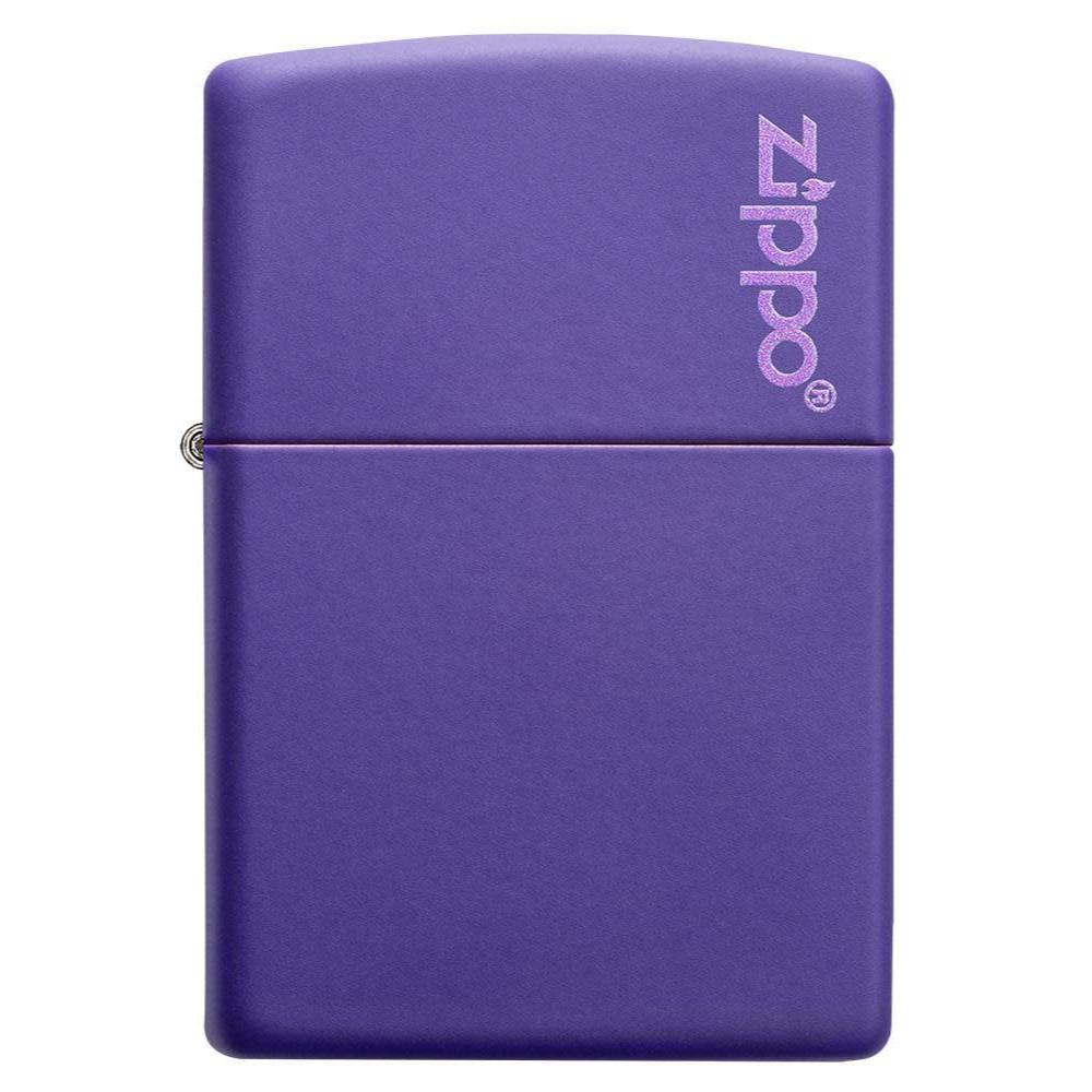 Zippo 237ZL Purple Matte Zippo Logo ของแท้