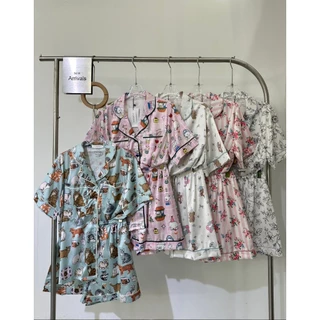 A1046 – ชุดนอน 14 ลายน่ารักมากกก ใส่แล้วใจละลาย
