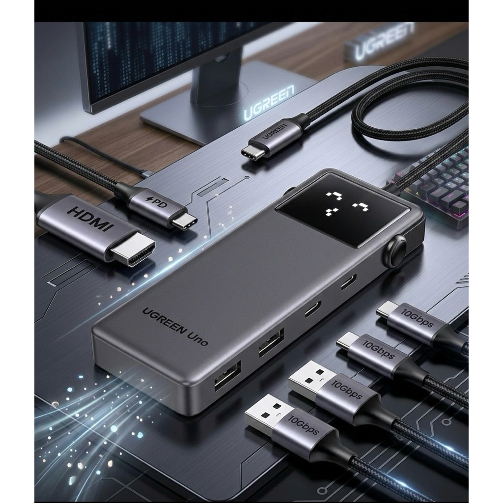 UGREEN Robot Hub 7-in-1 ของแท้ 100% (พร้อมส่งจากไทย)