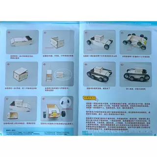 ชุดทดลองวิทยาศาสตร์ ของเล่นไม้ DIY ของเล่นฝึกทักษะ ของเล่นระดับประถม-มัธยม เชื่อมต่อไฟฟ้า ตัวต่อไม้