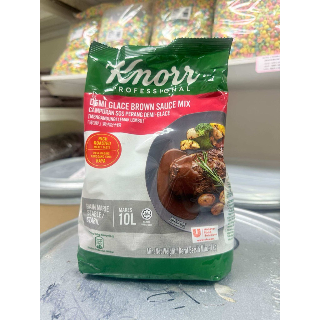 คนอร์ บราวน์ซอส (Knorr Brown Sauce/Demi Glace) 1kg
