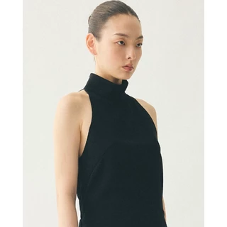 AOP Archive - Halterneck Top (มี2สี) เสื้อแขนกุด คอปีน/คอกลม ใส่ได้หลายแบบ