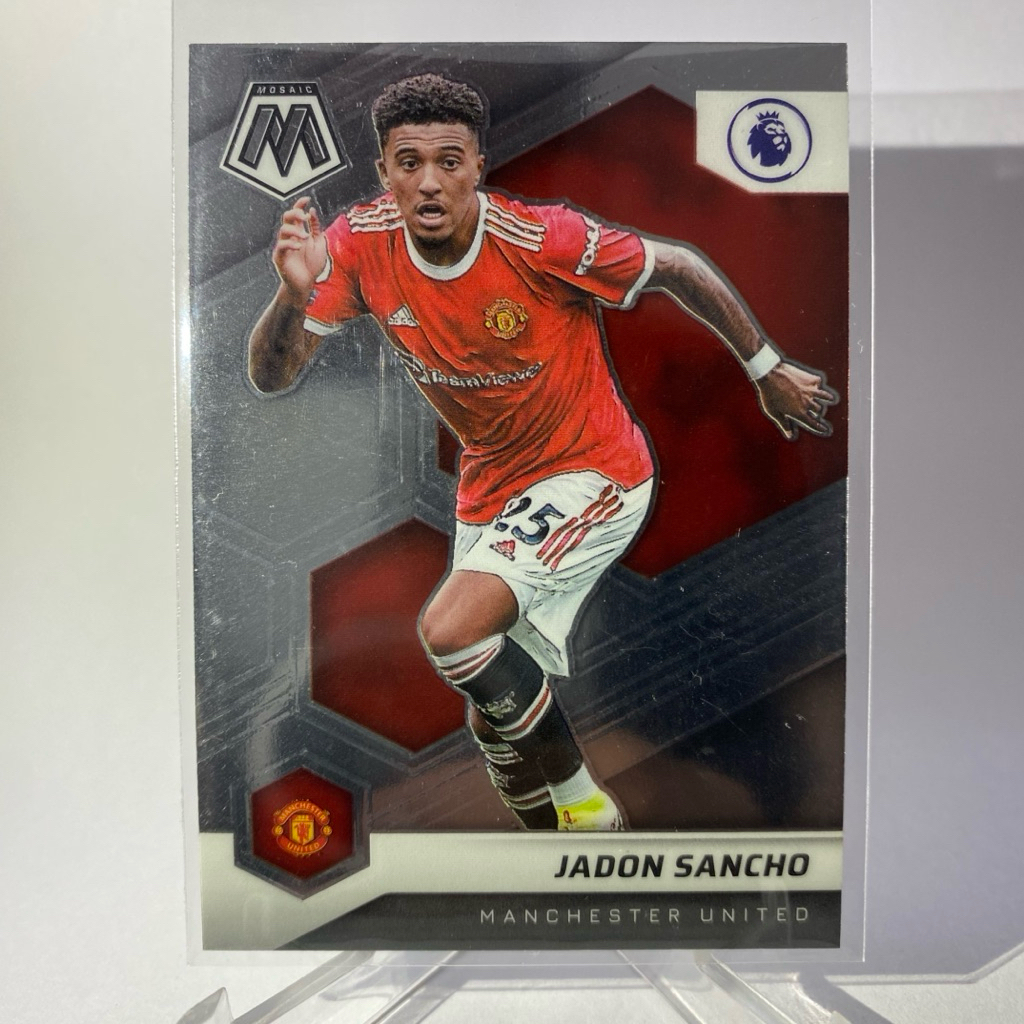 การ์ดนักฟุตบอล Jodon Sancho, MANCHESTER UNITED, PANINI MOSAIC 2022