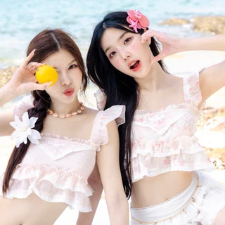 RIKA น้องเลม่อน สายเดี่ยวระบายปักอก