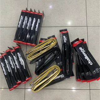 ยางฮาร์ฟ Challenge รุ่น ELITE ​PRO​ series​ 700x25c 700x23c ขอบดำและครีม Tubular Tires