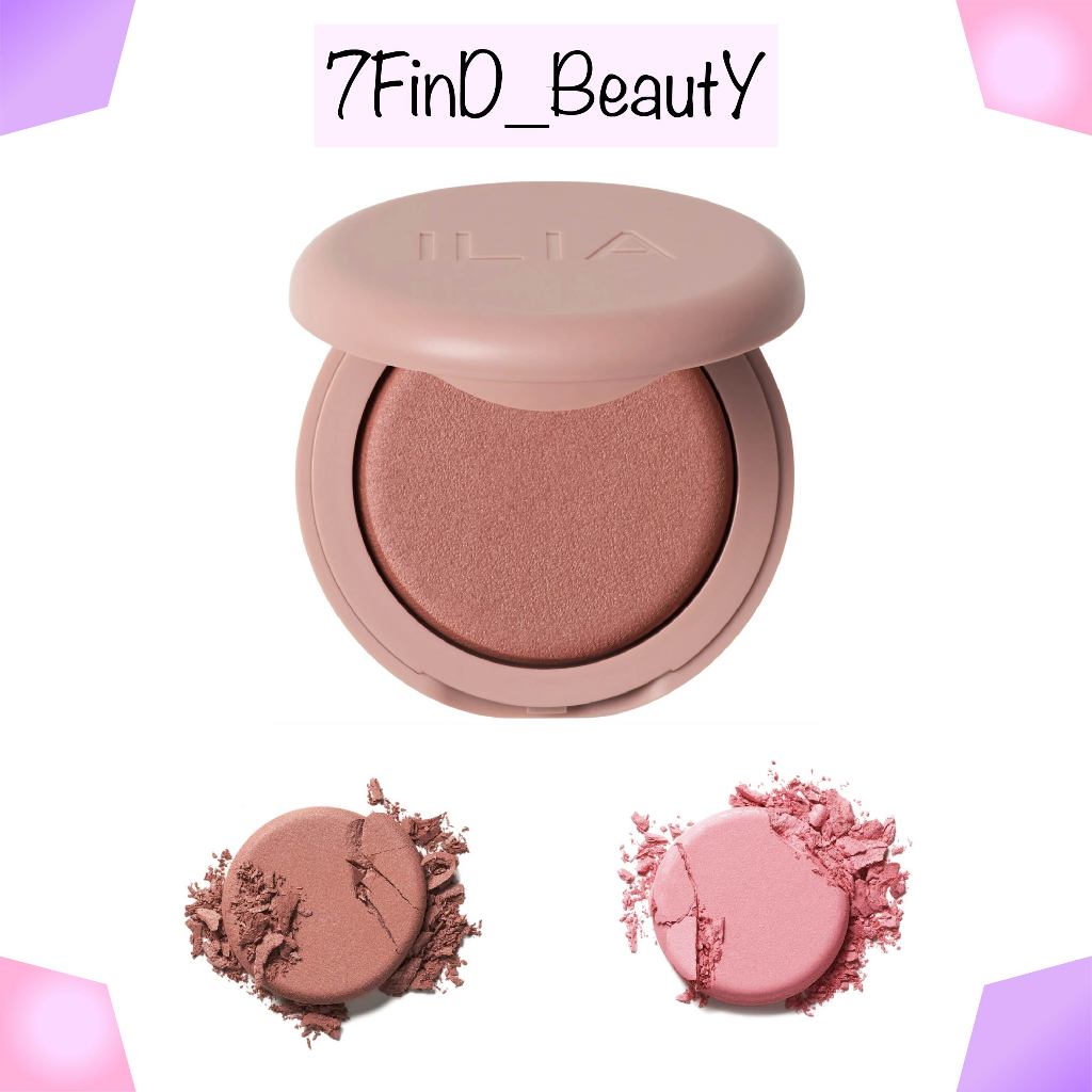 พร้อมส่ง&แท้💯  ILIA  Soft Focus Blurring Blush - Talc-Free Powder Blush