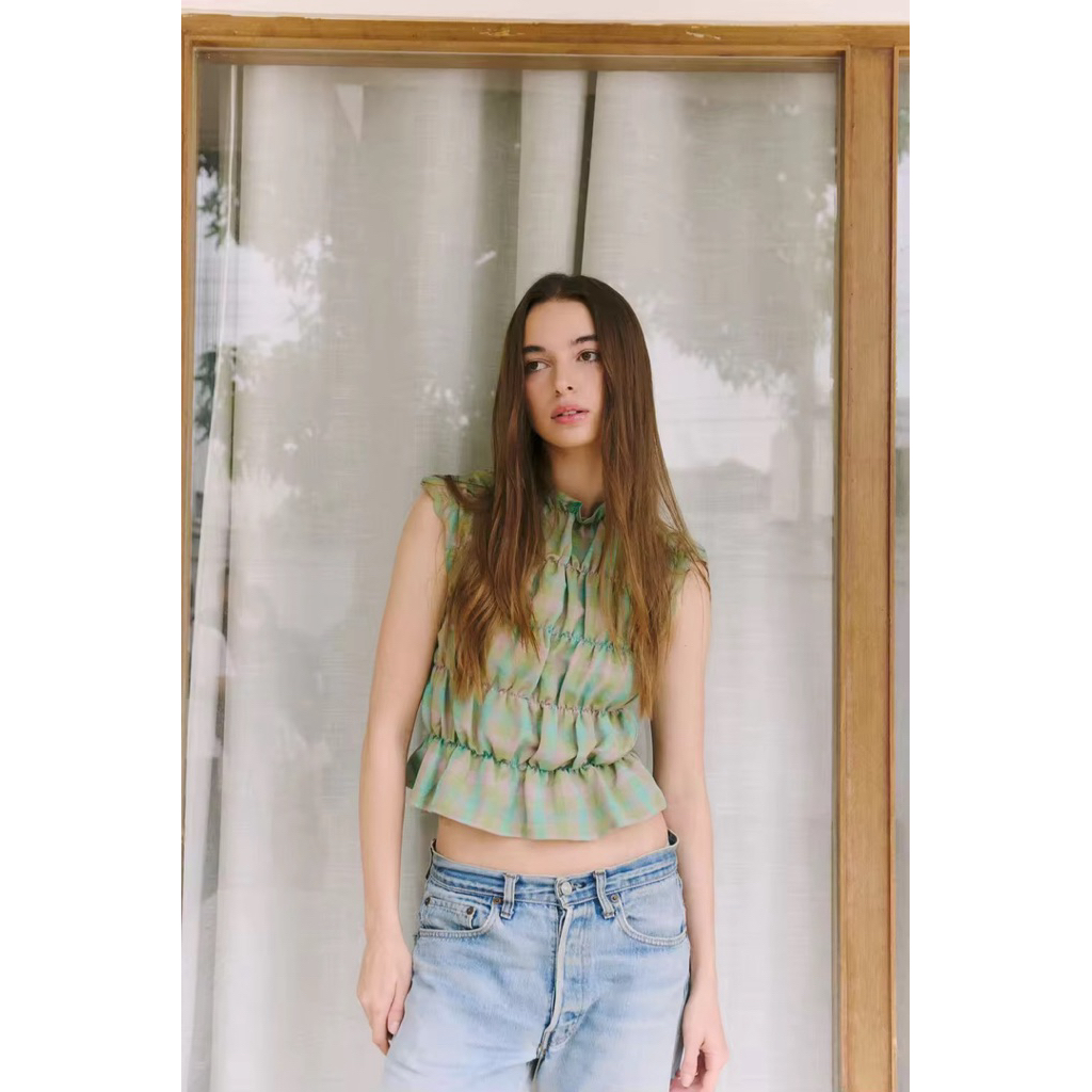 ส่งต่อ pudee smocked top size 1