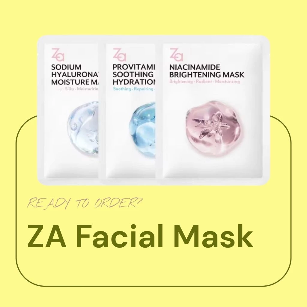 (พร้อมส่ง) ZA Mask 🌟 3 สูตรใหม่