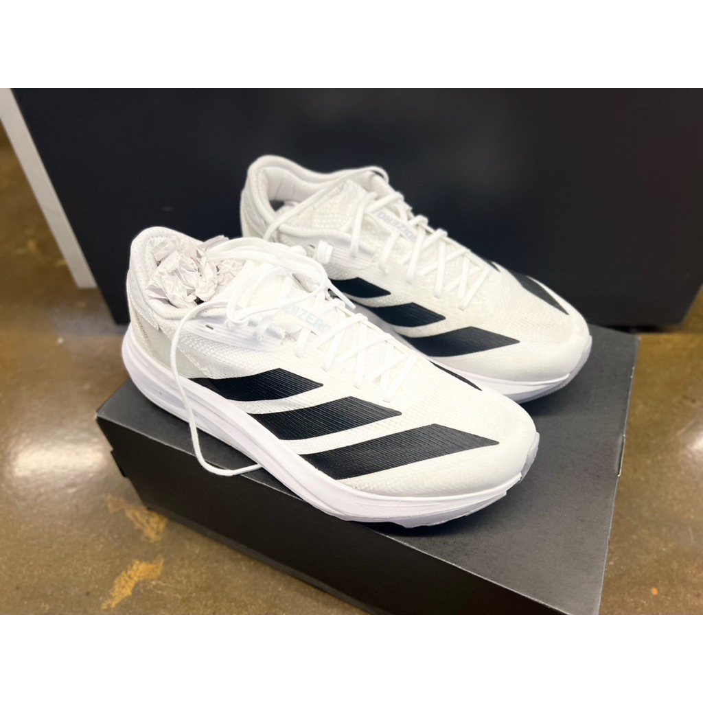 Adidas adizero sl2 white size 7uk