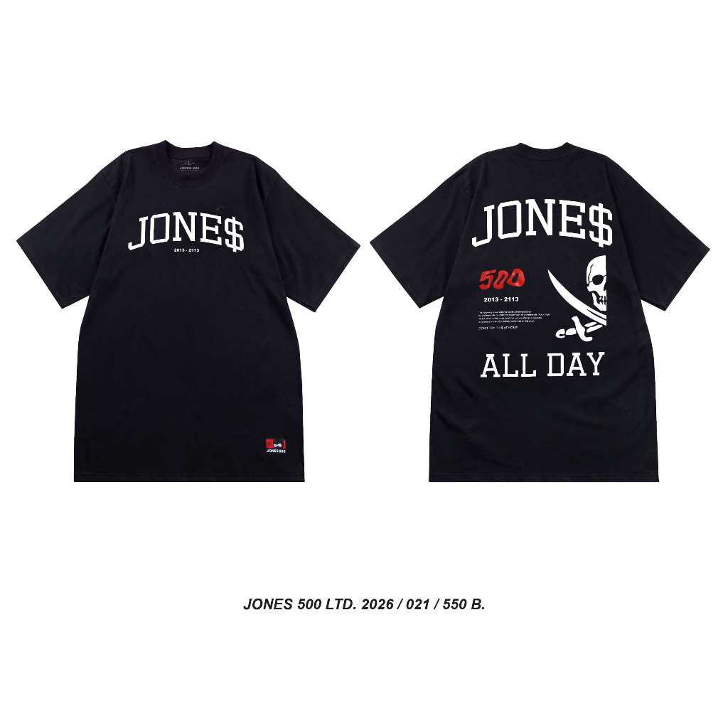 021-2026 : JOHNNY ROGER’s / Black / T-Shirt 550 B.