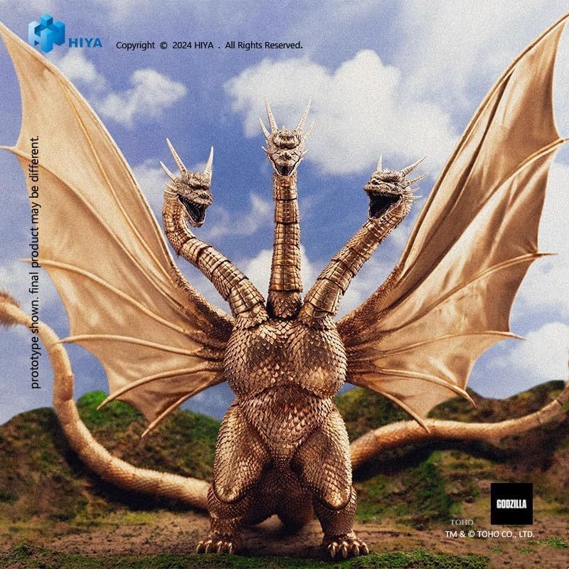 Hiya Toys : King Ghidorah from Godzilla vs. King Ghidorah (1991)