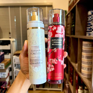 Bath & Body Works Fine Fragrance Mist 236 ml สเปรย์น้ำหอมฉีดตัว กลิ่นหอมติดผิว ฉลากไทย ของแท้ 100% มีหลายกลิ่น