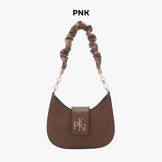 [Pinky] Lisa Bag: กระเป๋าสะพายขึ้นไหล่ โลโก้ PNK (มีให้เลือก 2 หนัง)