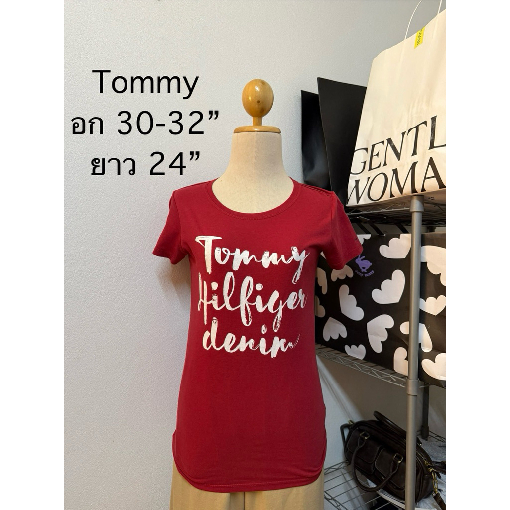 เสื้อยืด Tommy hilfiger แท้มือสอง