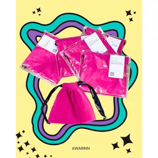 AWARINN mini pouch กระเป๋ารูดกำมะหยี่